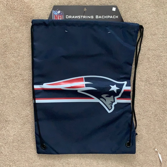 NFL England Patriots Drawstring Backpack - Picture 2 of 9